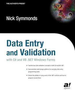 Front cover_Data Entry And Validation With C# And Vb .net Windows Forms