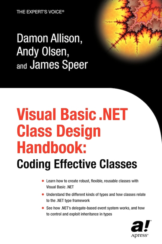 Front cover_Visual Basic .NET Class Design Handbook