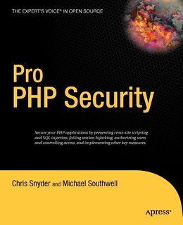 Front cover_Pro PHP Security