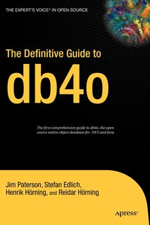 Couverture_The Definitive Guide To Db4o