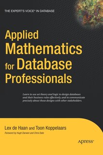 Front cover_Applied Mathematics for Database Professionals