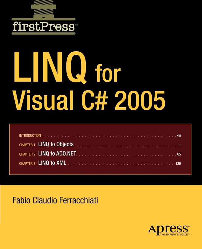 Couverture_Linq For Visual C# 2005