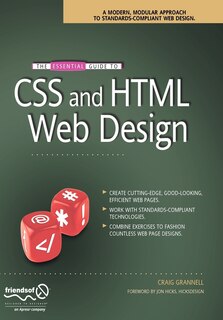 Front cover_The Essential Guide To Css And Html Web Design