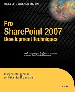 Front cover_Pro Sharepoint 2007 Development Techniques