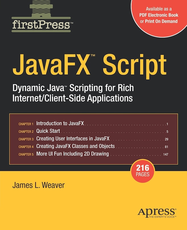Front cover_JavaFX Script
