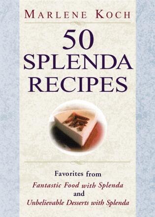 Front cover_50 Splenda Recipes
