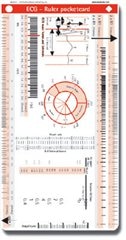 Ecg Ruler Pocketcard (single)