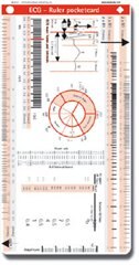 Ecg Ruler Pocketcard (single)