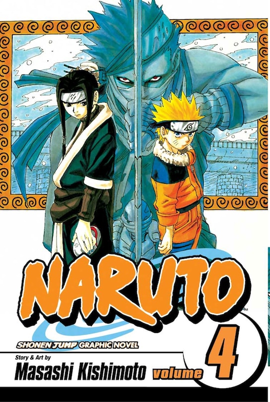 Front cover_Naruto, Vol. 4