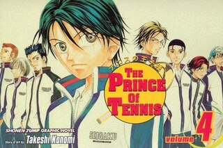 Front cover_Prince of Tennis, Vol. 4
