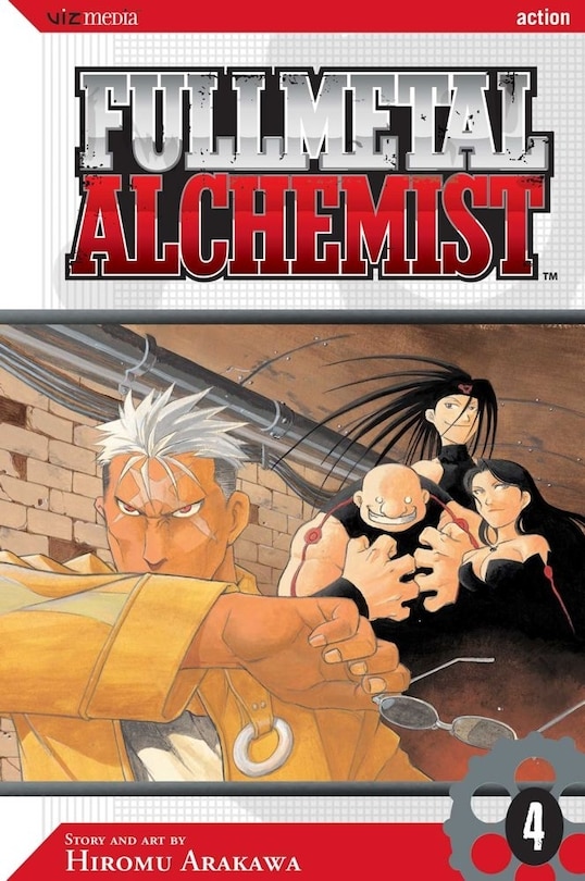 Couverture_Fullmetal Alchemist, Vol. 4