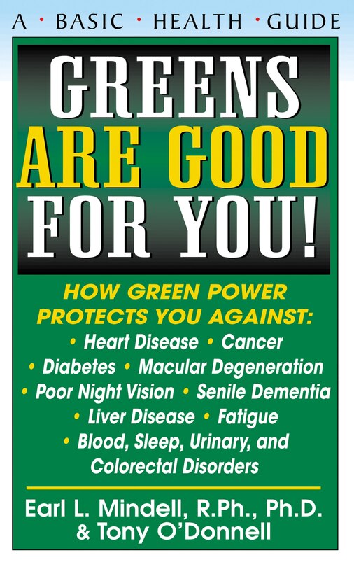 Front cover_Greens Are Good For You!