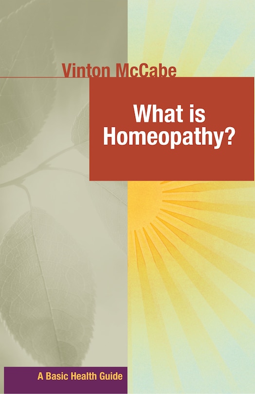 Front cover_What is Homeopathy?