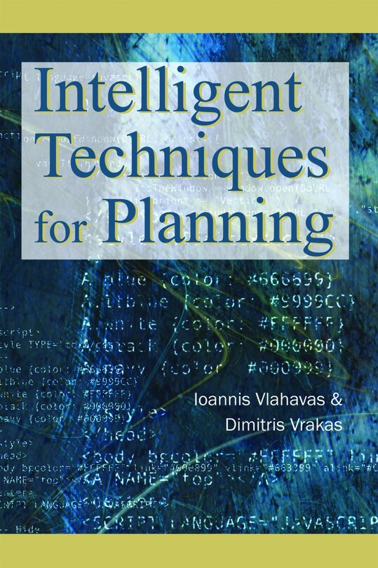 Couverture_Intelligent Techniques For Planning