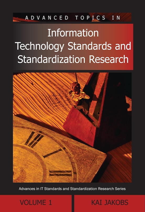 Couverture_Advanced Topics In Information Technology Standards And Standardization Research, Volume 1
