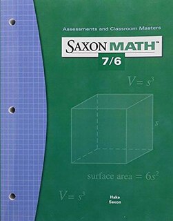 Couverture_Saxon Math 7/6