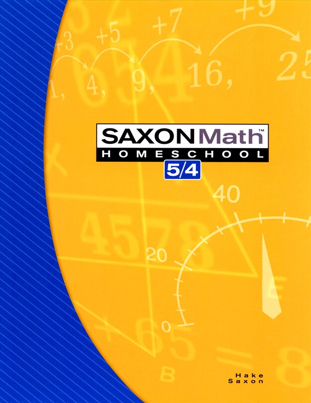 Couverture_Saxon Math Homeschool 5/4