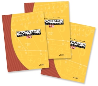 Couverture_Saxon Math Homeschool 6th Grade