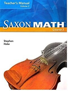 Front cover_Saxon Math Course 3