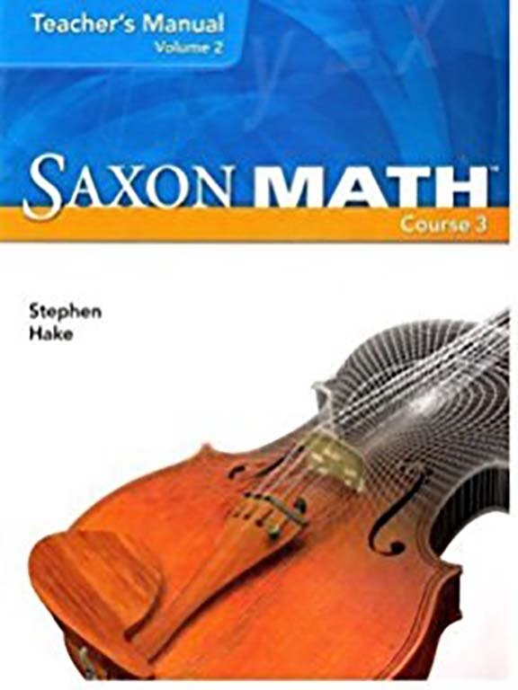 Front cover_Saxon Math Course 3