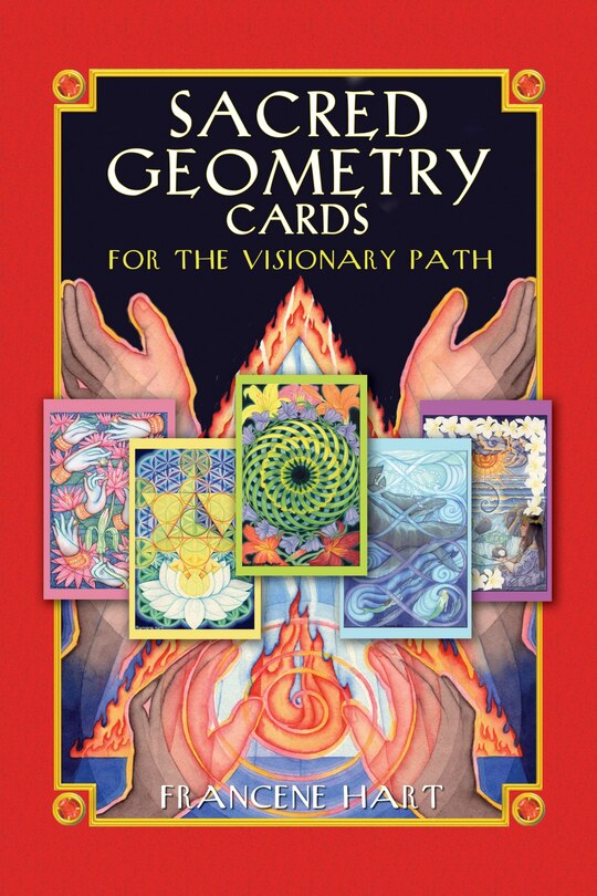 Front cover_Sacred Geometry Cards for the Visionary Path