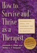 Front cover_How to Survive and Thrive as A Therapist