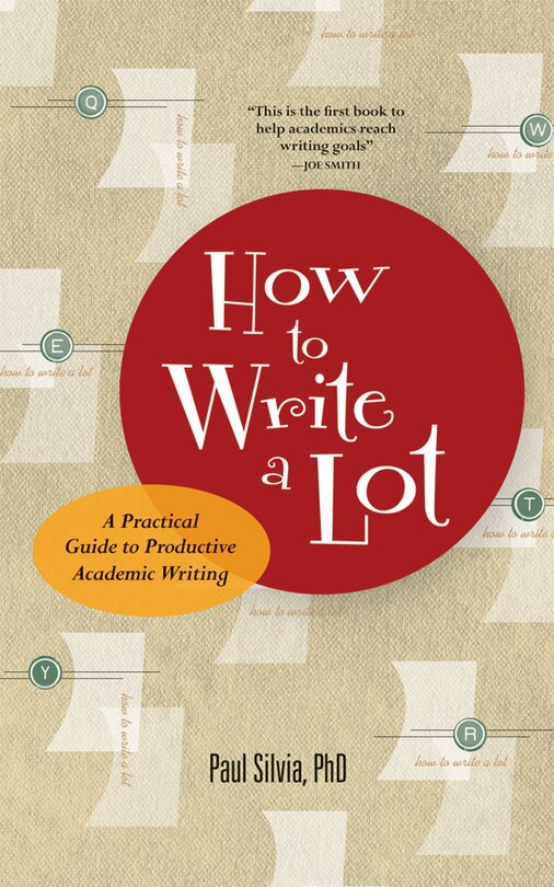Front cover_How to Write A Lot