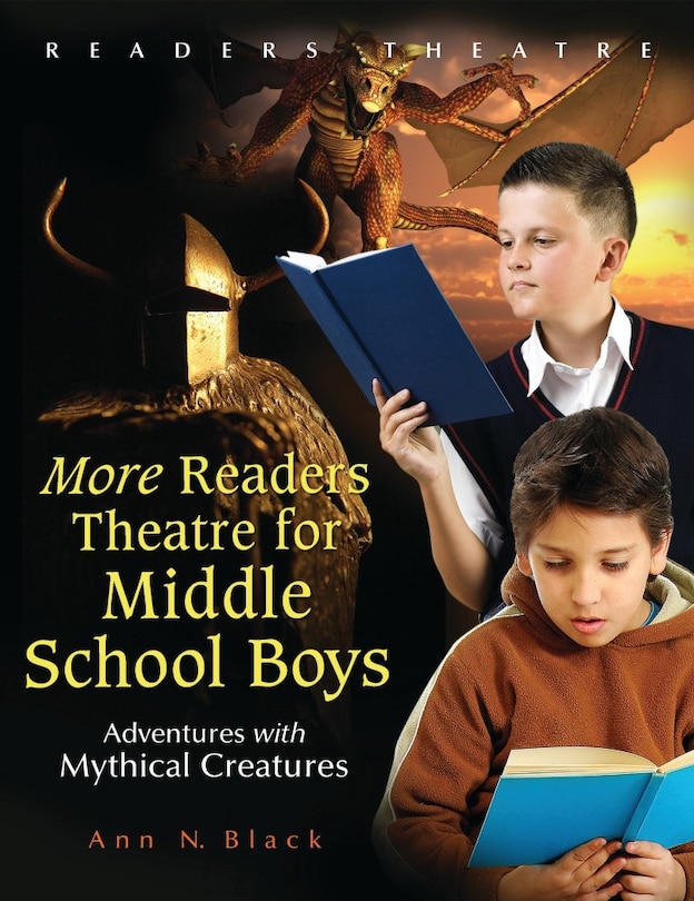 Front cover_More Readers Theatre for Middle School Boys