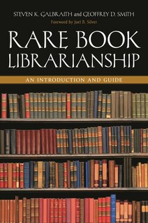 Front cover_Rare Book Librarianship