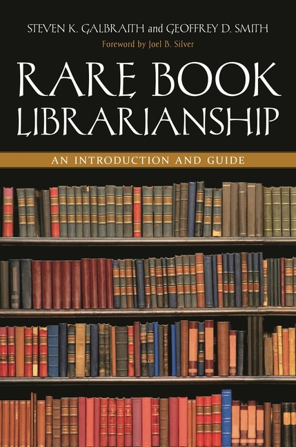 Front cover_Rare Book Librarianship