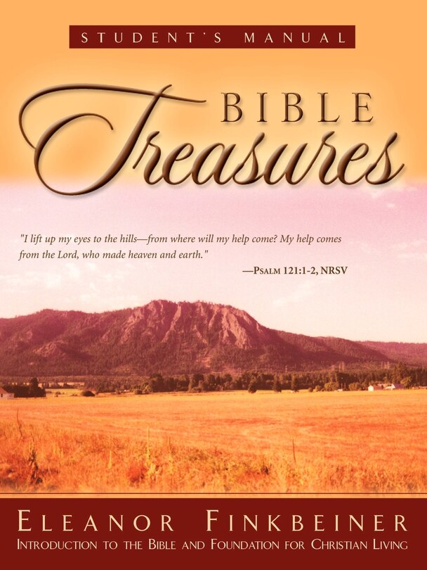 Front cover_Bible Treasures Student's Manual