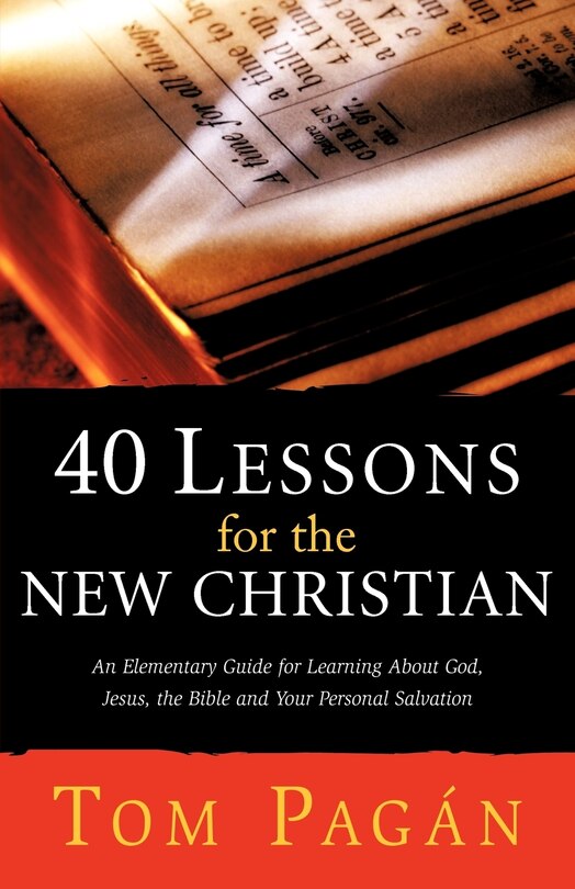 Front cover_40 Lessons for the New Christian