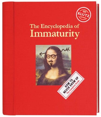 Couverture_The Encyclopedia of Immaturity