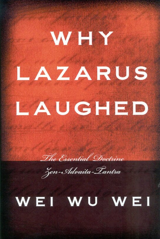 Front cover_Why Lazarus Laughed
