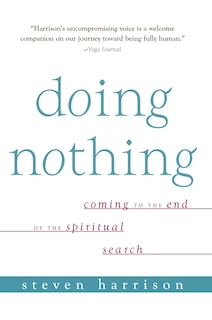 Front cover_Doing Nothing