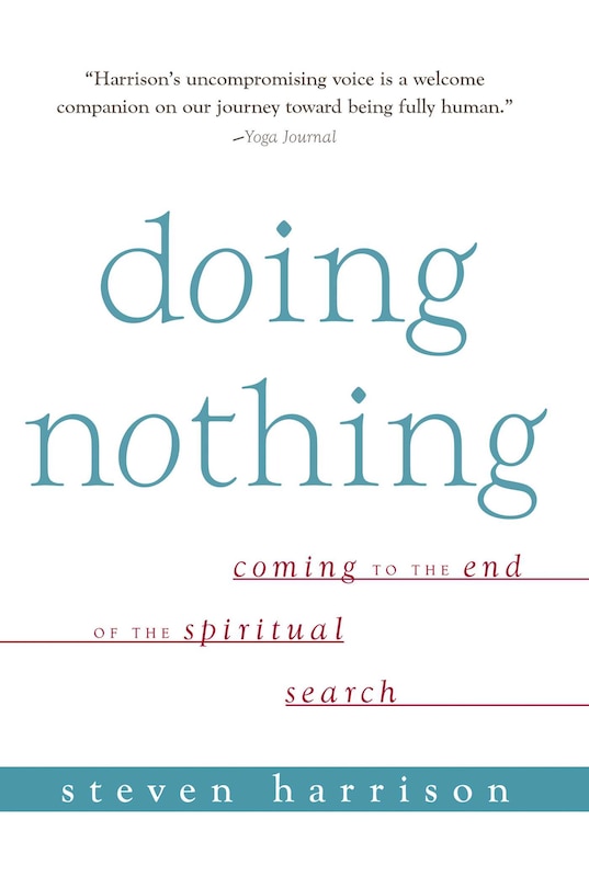 Front cover_Doing Nothing