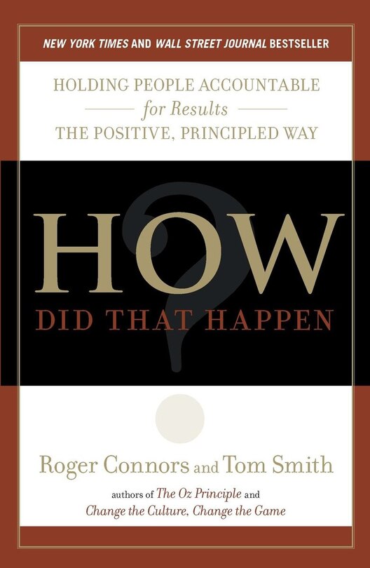 Front cover_How Did That Happen?