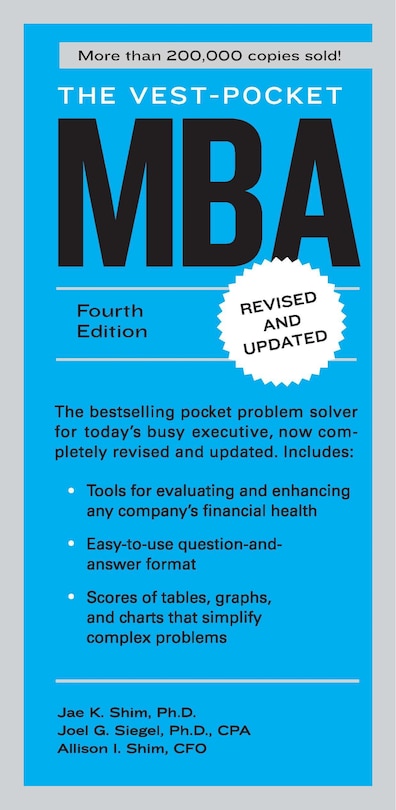 Front cover_The Vest-pocket Mba