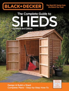 Front cover_Black & Decker The Complete Guide To Sheds, 3rd Edition