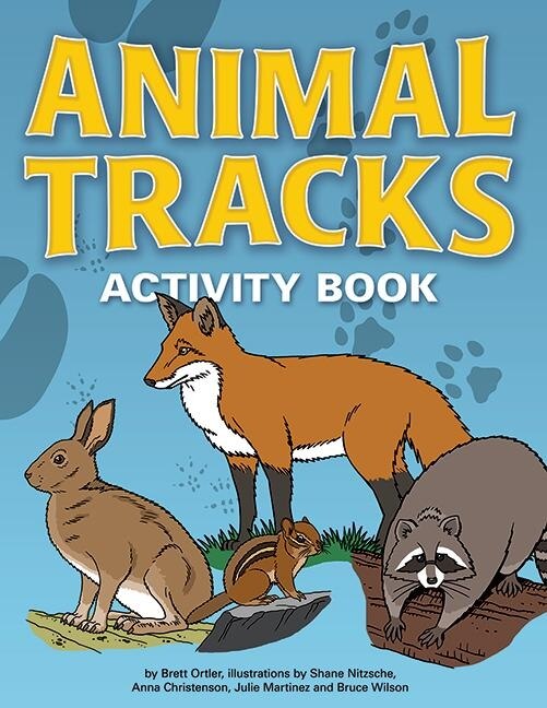 Front cover_Animal Tracks Activity Book