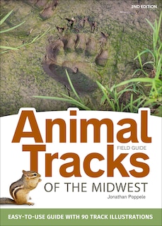 Couverture_Animal Tracks Of The Midwest Field Guide