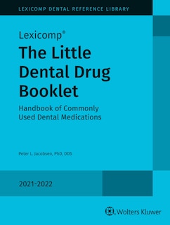 Front cover_Little Dental Drug Booklet