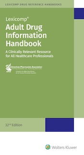Front cover_Adult Drug Information Handbook