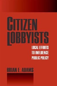 Couverture_Citizen Lobbyists