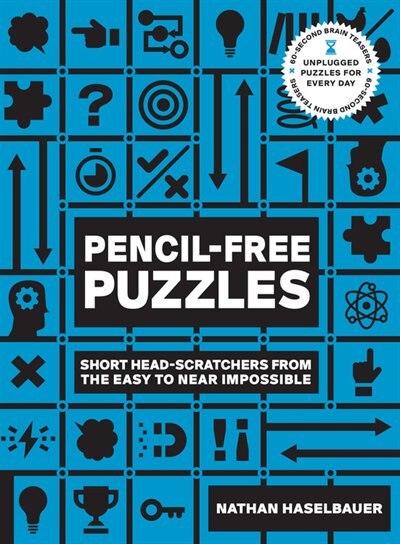 Front cover_60-second Brain Teasers Pencil-free Puzzles