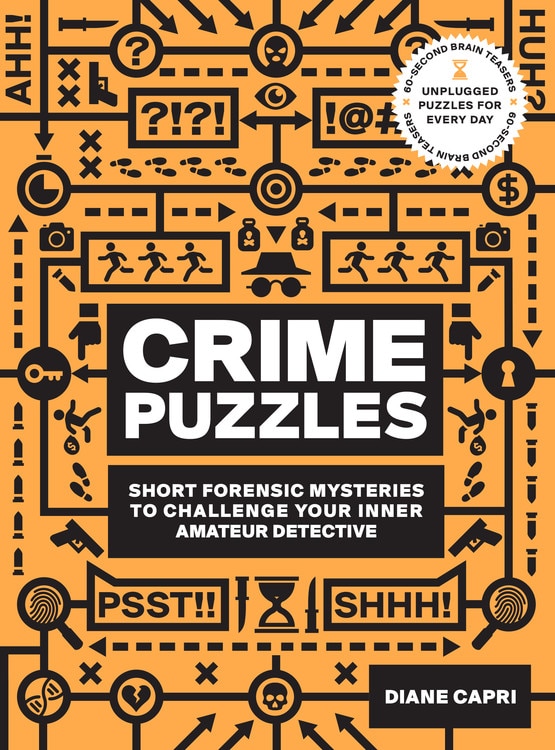 Front cover_60-second Brain Teasers Crime Puzzles