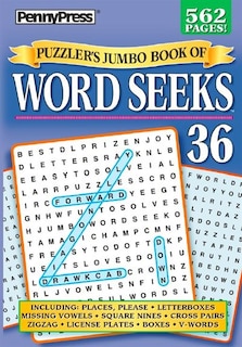PUZZLERS JUMBO BK OF WORD SEEKS NUM36