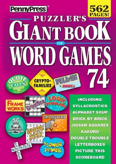 Front cover_PUZZLERS GIANT BK OF WORD GAMES 74