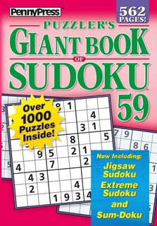 Couverture_PUZZLERS GIANT BK OF SUDOKU 59