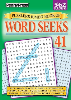Front cover_PUZZLERS JUMBO BK OF WORD SEEKS 41